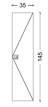 Пенал Armadi Art Lucido Серебро GPVMA010 772-SL