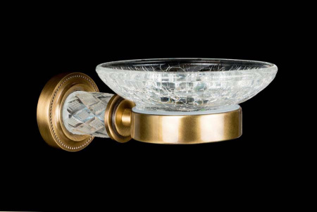 Мыльница Boheme Murano Cristal, бронза, 10903-CRST-BR