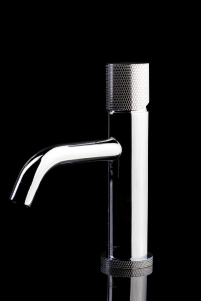 Смеситель Boheme Stick 122-CRCR для раковины высокий, хром (chrome diamond chrome)