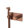 Гигиенический душ Boheme Stick ручка DIAMOND 127-BRB со смесителем С ВНУТРЕННЕЙ ЧАСТЬЮ, брашированная бронза