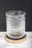Стакан для зубных щеток Boheme Murano Cristal настольный, золото, 10218