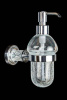 Дозатор жидкого мыла Boheme Murano Cristal, хром, 10912-CRST-CH