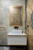 Тумба Armadi Art Canale 80 белая + Золото 843-080-WG белый