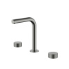 Смеситель для раковины Boheme Stick TOUCH на 3 отв. 152-GM.2 вороненая сталь