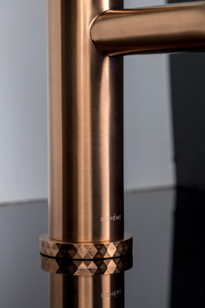 Смеситель для раковины Boheme Stick DIAMOND 121-BRB брашированная бронза