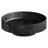 Раковина Boheme Corian 801-NM, 40 см накладная, цвет черный