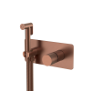Гигиенический душ Boheme Stick ручка TOUCH 127-BRB.2 со смесителем С ВНУТРЕННЕЙ ЧАСТЬЮ, брашированная бронза