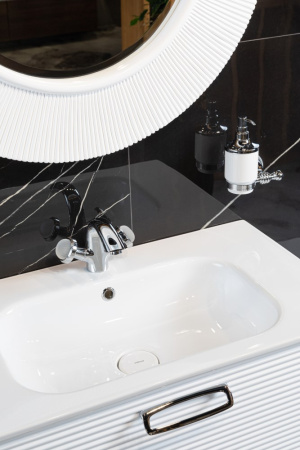 Зеркало Белое d82 light 528-W light