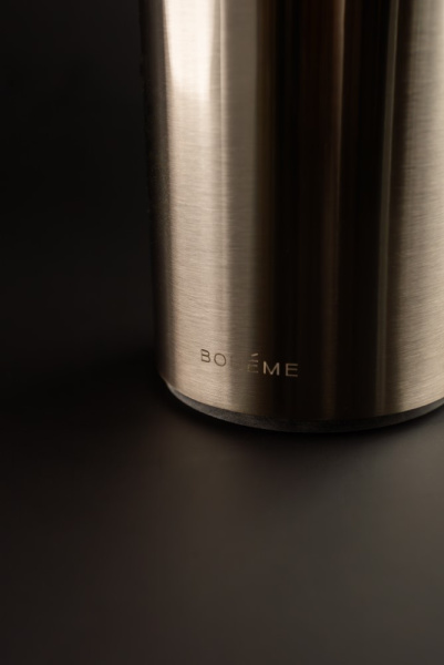 Дозатор жидкого мыла настольный металл Boheme 10929-NB брашированный никель