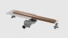 Душевой трап (лоток) Boheme Premium Linear 80см нерж.сталь 982-80-CB брашированная медь