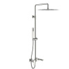 Душевая стойка Boheme Qubic 478-NB, цвет Brushed Nickel