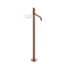 Смеситель для раковины напольный Boheme Stick SPIRALE 120-CB.4 брашированная медь