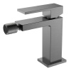 Смеситель Boheme Qubic для биде, вороненая сталь, gun metal, 476-GM