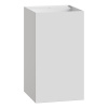Раковина напольная Cube Corian 480*480*850 Matt White 802-MW белый