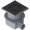 Душевой трап (лоток) Boheme Smart Design 984-10-B, 10 см, цвет черный
