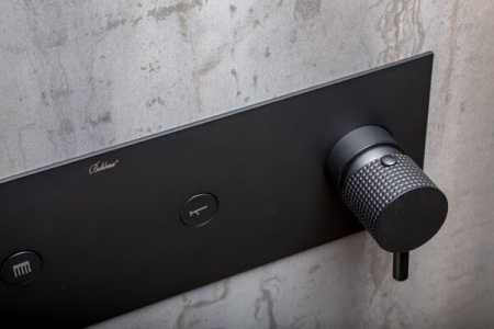 Душевой комплект Boheme Fusion 130-B, С ВНУТРЕННЕЙ ЧАСТЬЮ, трехпозиционная, верхний душ, ручной душ, черный