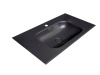 Раковина моноблок Vallessi 80 антрацит керамика 838-080-A антрацит