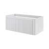 Тумба без раковины VOI рифл. 100см MATT WHITE 782-100-R-MW белый