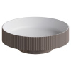 Раковина Boheme Corian 801-R-D, 40 см накладная, цвет дельмар