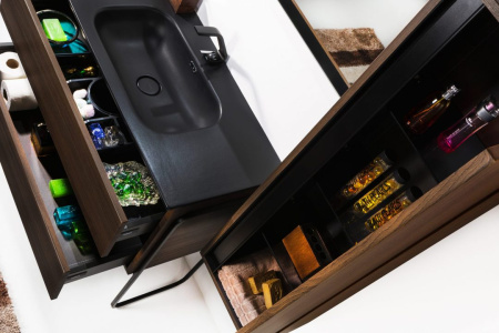 Пенал Armadi Art Vallessi 120*35*28 5cm Dark Oak 836-D DARK OAK