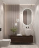 Раковина чаша круглая Corian белая d39 h40 884-39 белый