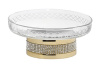 Мыльница Boheme Royal Cristal 10930-G настольная, золото