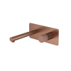 Смеситель из стены Boheme Stick ручка LINEA 125-BRB.3 брашированная бронза