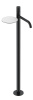 Смеситель для раковины напольный Boheme Stick SPIRALE 120-BB.4 черный