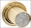 Стакан для зубных щеток Boheme Royal Cristal 10924-BR, бронза
