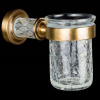 Стакан для зубных щеток Boheme Murano Cristal, бронза, 10904-CRST-BR