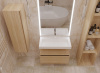 Столешница моноблок FLAT 80см 859-080 белый