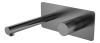 Смеситель для раковины Boheme Stick 125-GM.2, цвет графит Shine Gun Metal c ручкой Touch