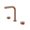 Смеситель для раковины Boheme Stick SPIRALE на 3 отв. 152-CB.4 брашированная медь