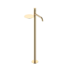 Смеситель для раковины напольный Boheme Stick DIAMOND 120-GG золото