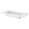 Раковина-моноблок QUATRO 100 WHITE 793-100-W белый