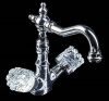 Смеситель для раковины Boheme Crystal 272-CRST, хром