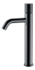 Смеситель для раковины Boheme Stick 122-SGM.2, высокий, цвет графит Shine Gun Metal с ручкой Touch