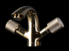Смеситель для раковины Boheme Royal Crystal, золото, 291-Royal/CRST