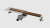 Душевой трап (лоток) Boheme Premium Linear 60см нерж.сталь 982-60-BRB брашированная бронза