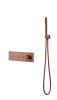 Смеситель с ручным душем Boheme Fusion 130-SYS-BRB брашированная бронза