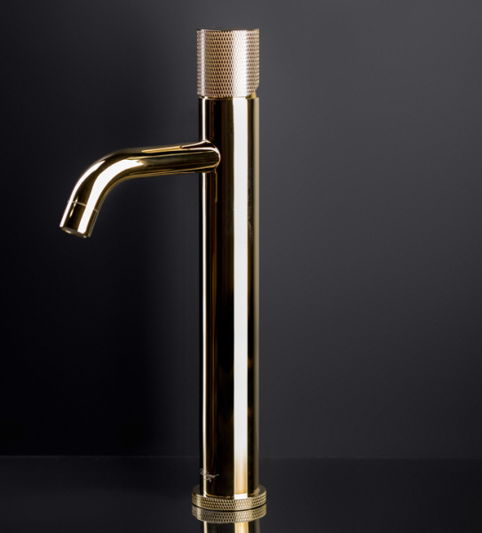 Смеситель для раковины Boheme Stick 121-GG.2, золото, (gold touch gold)