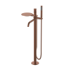 Смеситель Boheme Stick напольный ручка DIAMOND 129-BRB брашированная бронза