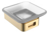 Мыльница Boheme Q, mattgold, 10943-MG