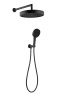 Душевой гарнитур Boheme Cell 427-B, цвет черный матовый