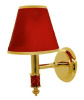 Светильник Boheme Murano Gold 765 15 см, настенный, рубиновый