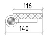 Мыльница Boheme Royal Cristal 10923-BR, бронза