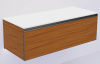 QUATRO 1 120CM тумба WILLOW профиль антрацит + внур. подсв. 790-M1-120-W-A-LED WILLOW
