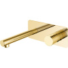 Смеситель для раковины Boheme Stick 125-GG, Diamond gold