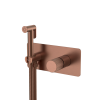 Гигиенический душ Boheme Stick ручка LINEA 127-BRB.3 со смесителем С ВНУТРЕННЕЙ ЧАСТЬЮ, брашированная бронза