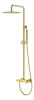 Душевая стойка Boheme Stick 128-MG, золото матовое, с ручкой Diamond
